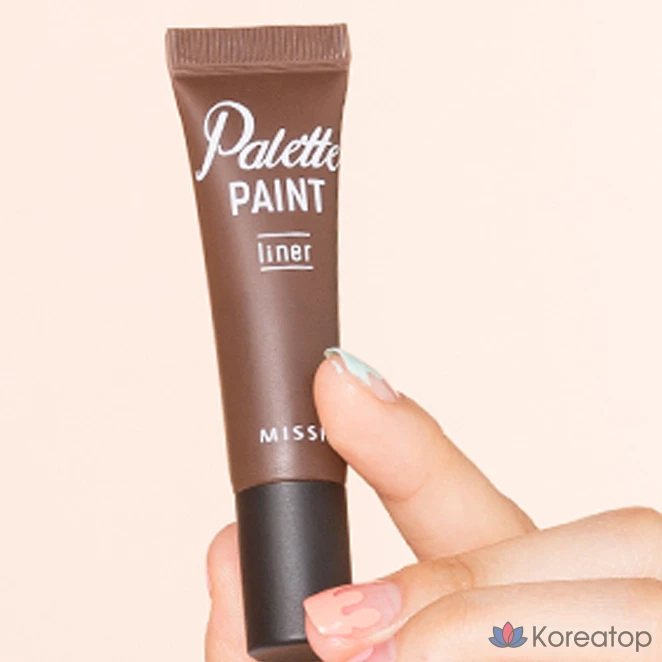 Гелевая подводка для глаз Missha Palette Paint, 6 г, коричневая, 1 шт., фото 3