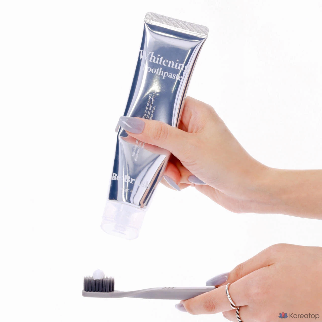 Набор для ухода Re:Brush Glow Teeth Whitening Kit (Teeth Whitening Gel 80 г + Intensive Whitening Toothpaste 40 г), 120 г, 1 шт.
