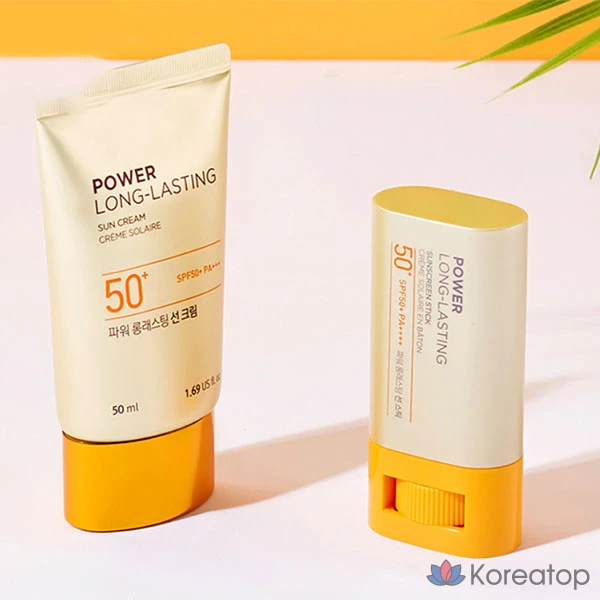 Солнцезащитный крем The Face Shop Natural Eco Power длительного действия SPF50+ PA+++, 50 мл, 1 флакон