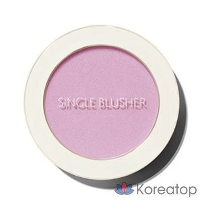 Румяна The Saem Saemmul Single Blusher 5 г, PP01 Orchidrumer, 1 шт.