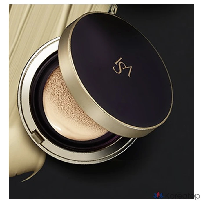 Сменный блок тонального крема-кушона Isa Knox Cellinue Concealing Cushion Foundation, 15 г, № 21, светло-бежевый, 1 шт., фото 3