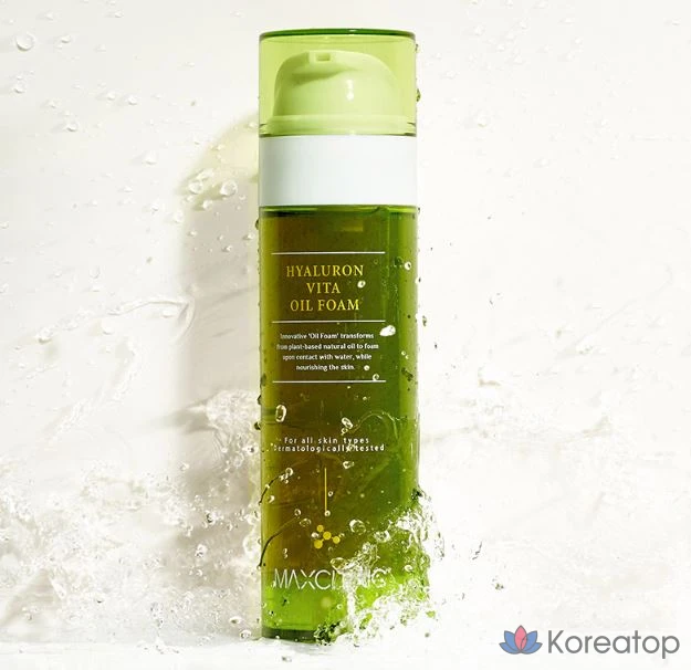 Пенка для умывания MAXCLINIC Hyaluronic Vita Oil Foam, 110 г, 1 шт.