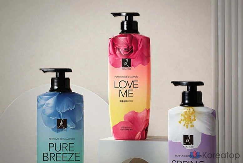 Парфюмированный шампунь Elastine Pure Breeze с ароматом розы и пиона, 600 мл, 1 шт.