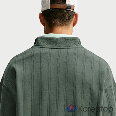 Топ для гольфа мужской Nike Fairway Fresh Therma-FIT Oversized Half-Zip, фото 2