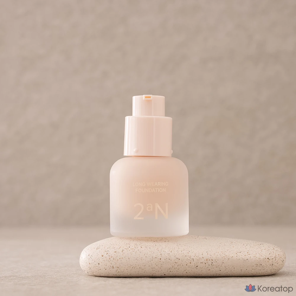 Флюид для лица 2an Long Wearing Foundation Mini, оттенок 20 Peach, 15 мл, 1 шт., фото 3