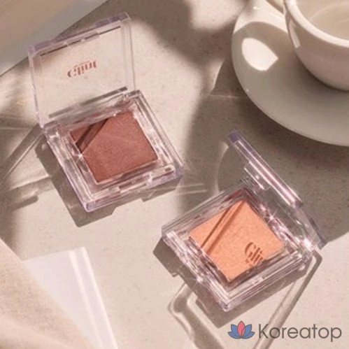 Запеченные румяна Glint by VDIVOV Baked Blush 2,4 г, 01 Eternal Breeze, 1 шт., фото 3