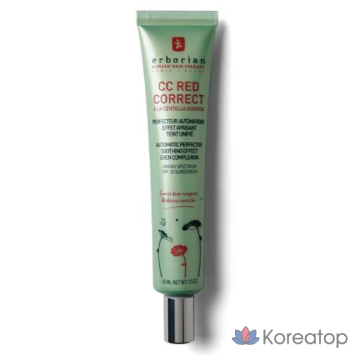 CC-крем Erborian Red Correct SPF25, 45 мл, 1 шт.