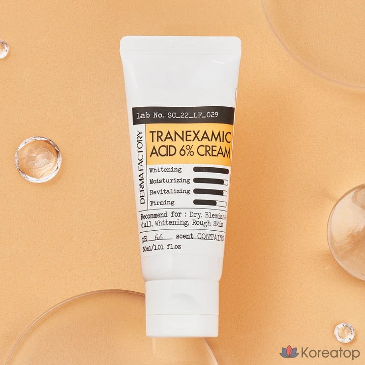 Крем Derma Factory с транексаминовой кислотой 6%, 30 мл, 1 шт.