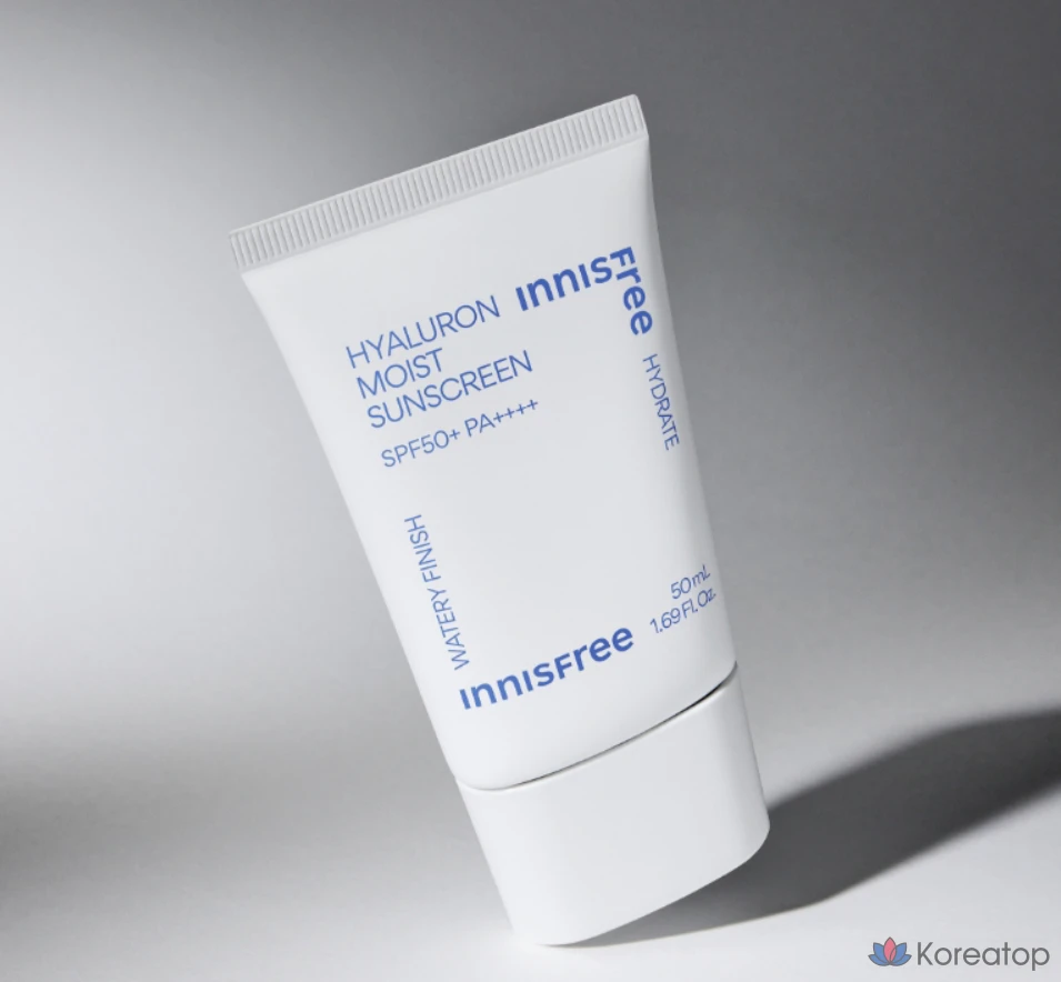 Увлажняющий солнцезащитный крем Innisfree с гиалуроновой кислотой SPF50+ PA++++, 50 мл, 1 шт.