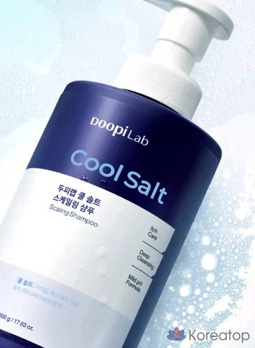 Охлаждающий солевой шампунь Dr.G Scalp Lab Cool Salt Scaling Shampoo, 500 г, 1 шт.