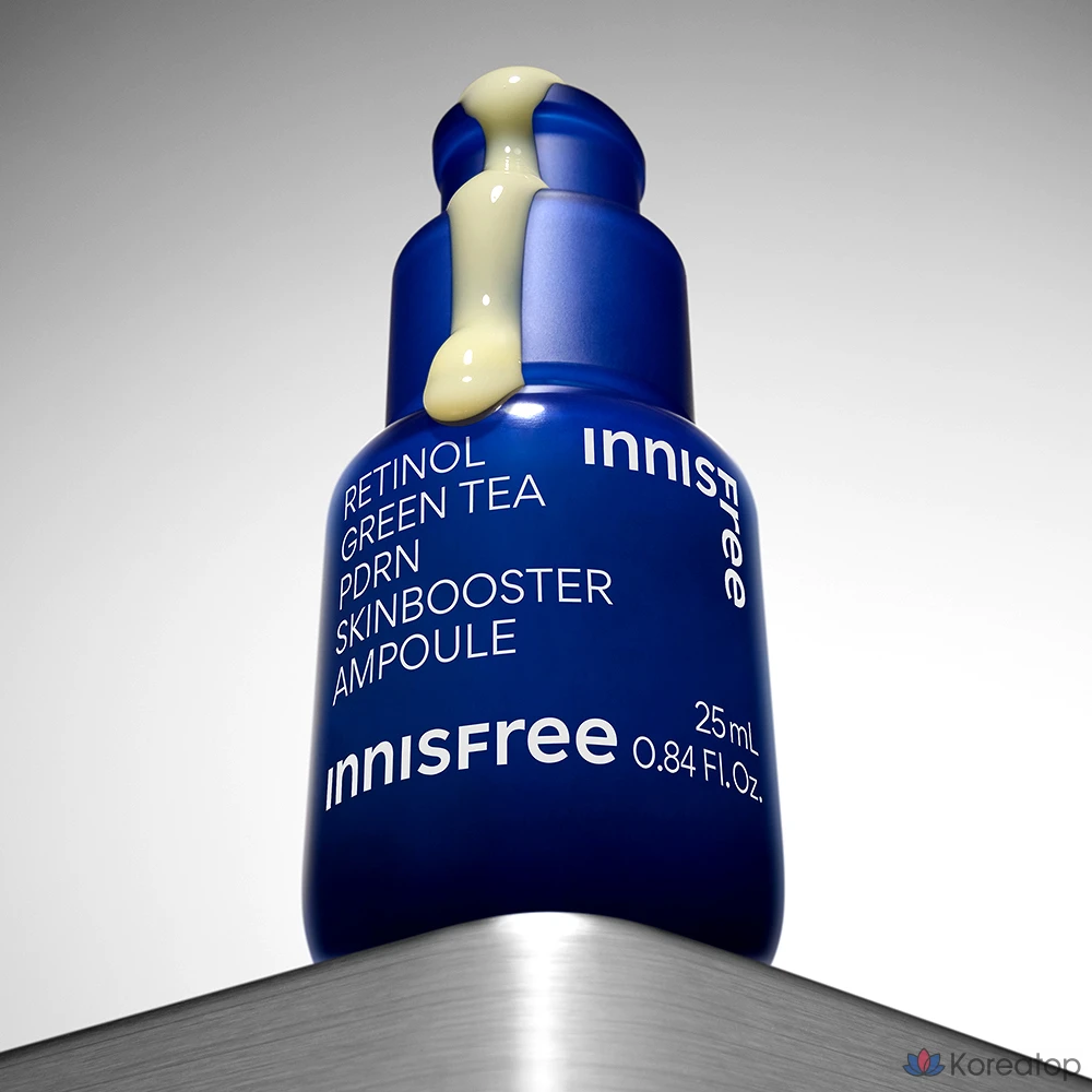 Ампула Innisfree Retinol Green Tea PDRN Skin Booster, 25 мл, 1 шт.