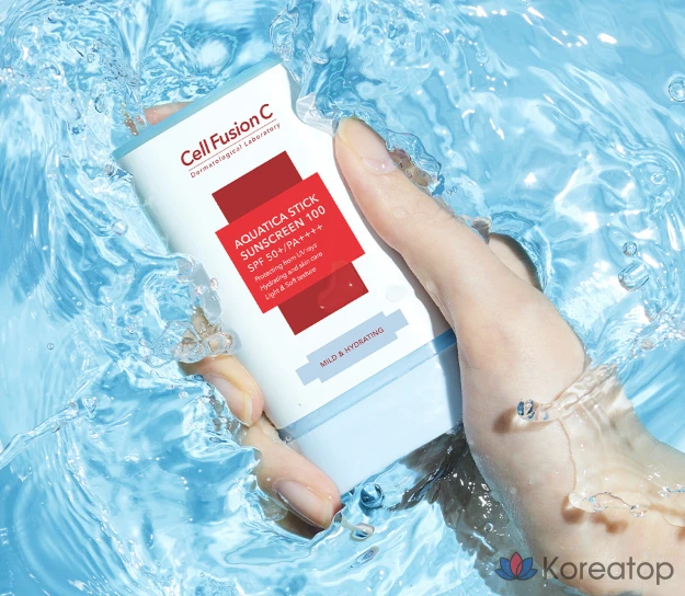 Солнцезащитный стик Cellfusion C Aquatica 100 SPF50+ PA++++, 19 г, 1 шт.