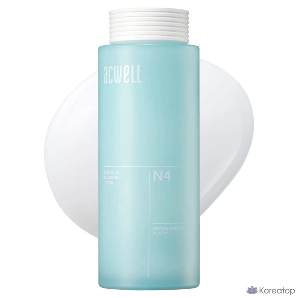 Лосьон для балансировки водной среды Acwell Real Aqua, 140 мл, 1 шт.