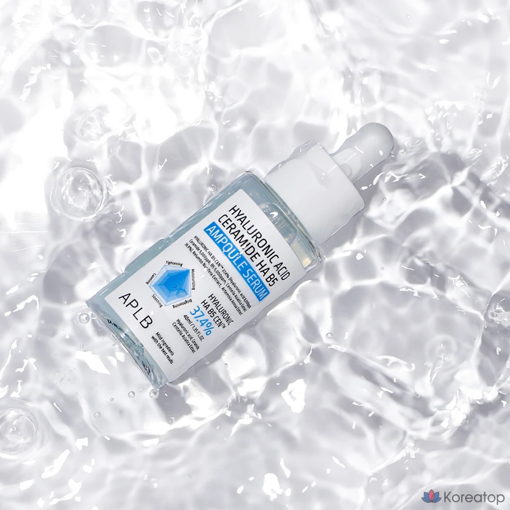 Сыворотка-ампула APLB с гиалуроновой кислотой, церамидом, ГК и витамином B5, 40 мл, 1 шт.