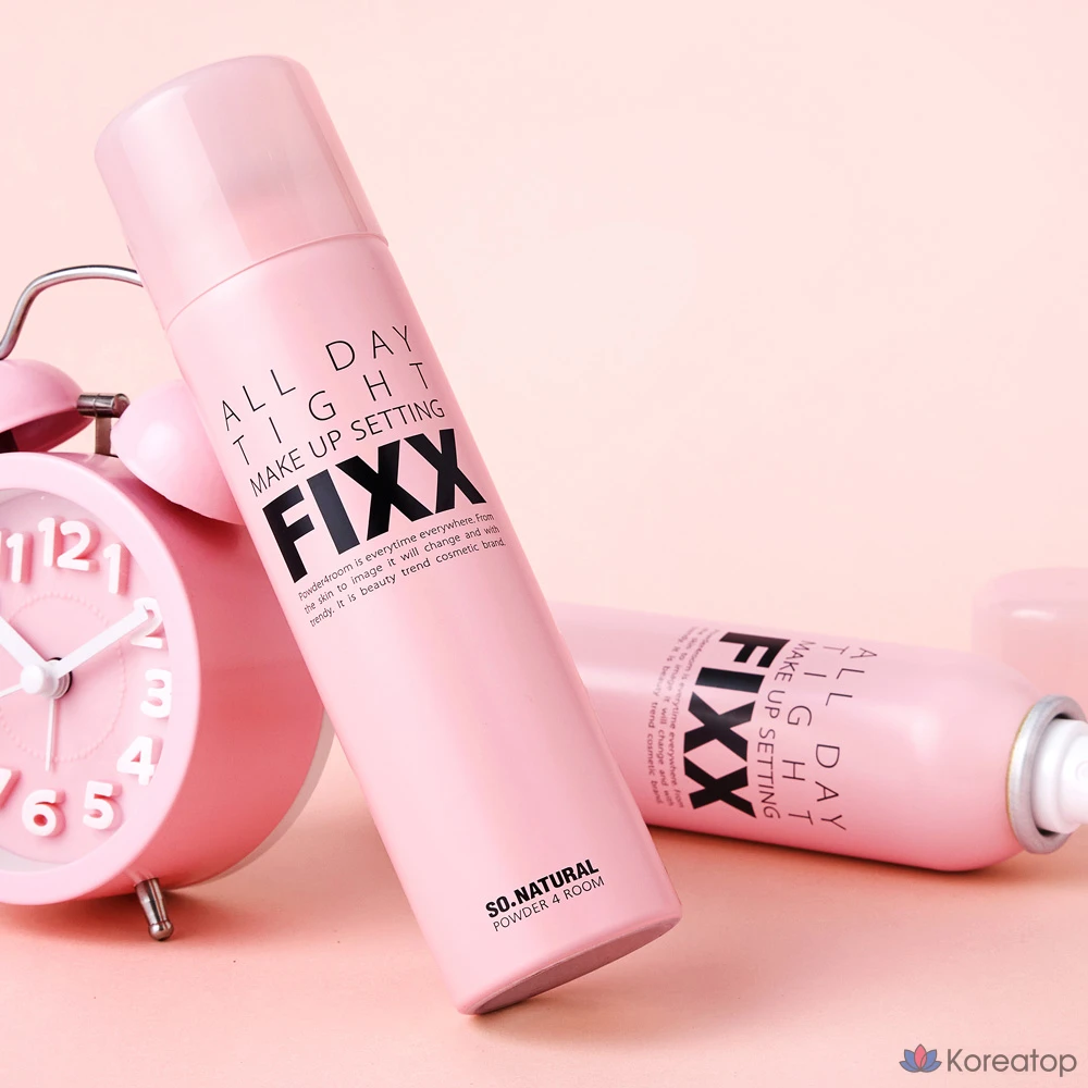 Фиксатор макияжа So Natural Powder Forum All Day Tight Makeup Setting Fixer, 100 мл, 1 шт.