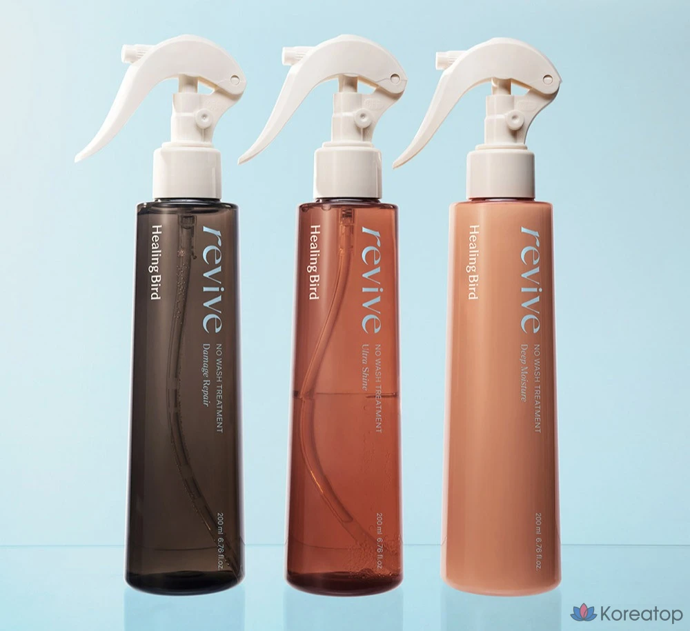 Набор для ухода Healing Bird Revive No-Wash Treatment Ultra Shine (200 мл + 32 мл), 1 шт.