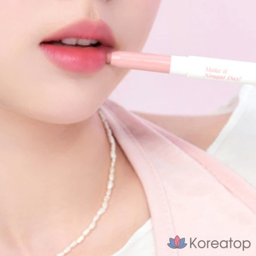 Карандаш для губ Forencos Nougat Hide & Fit 0,8 г, оттенок 03 «Клубничная нуга», 1 шт., фото 2