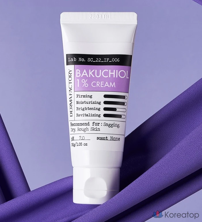 Крем Derma Factory Bakuchiol 1%, 30 г, 1 шт.