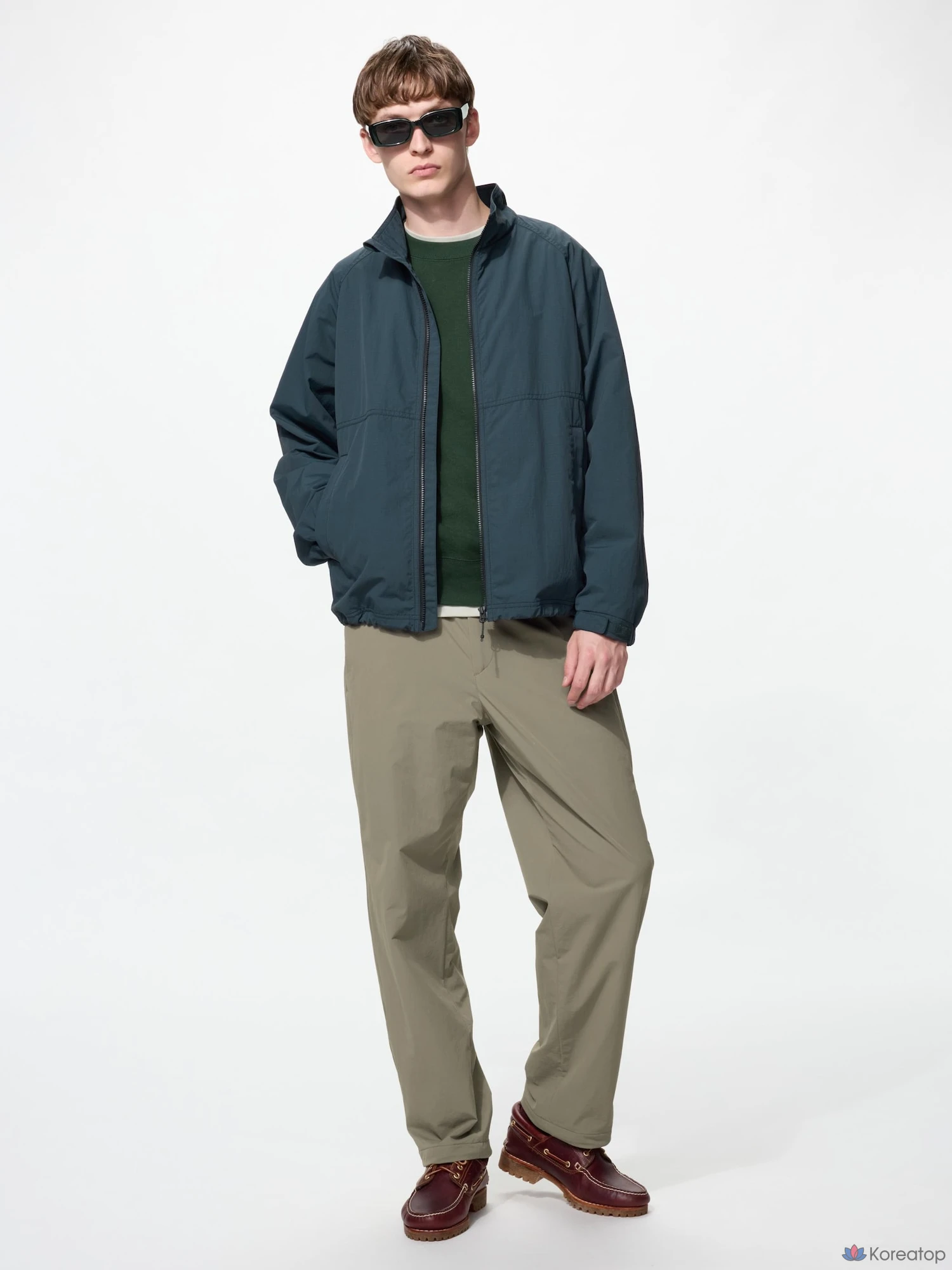 Брюки Uniqlo Warm Easy Pants, длина штанины 71-77 см
