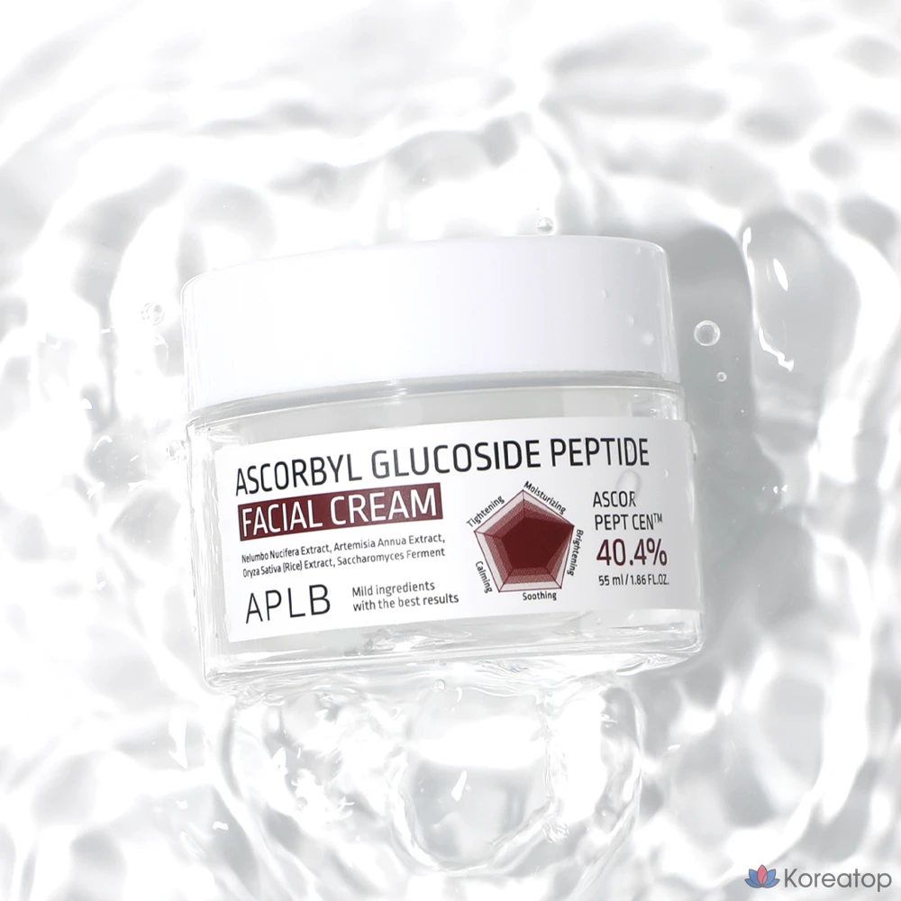 Крем для лица APLB с аскорбилглюкозидным пептидом, 55 мл, 1 шт.