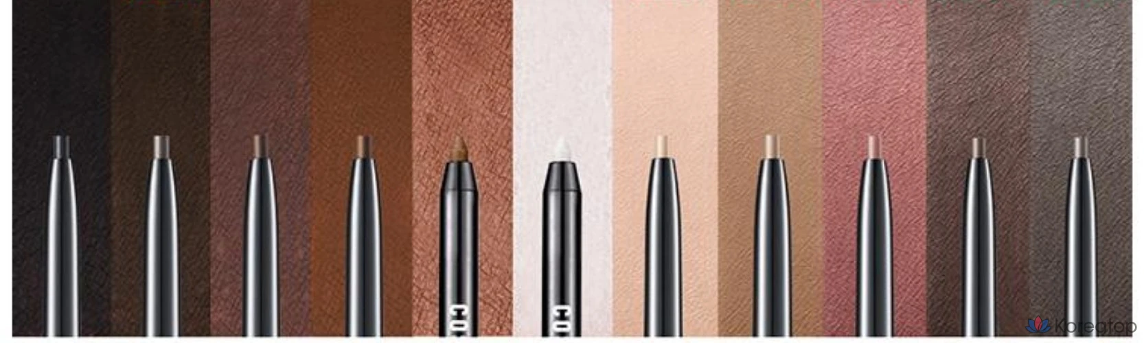 Гелевый карандаш для подводки глаз Cosnori Superproof Fitting Gel Eyeliner Pencil, 0,13 г, оттенок 14 (пепельно-коричневый), 1 шт., фото 7