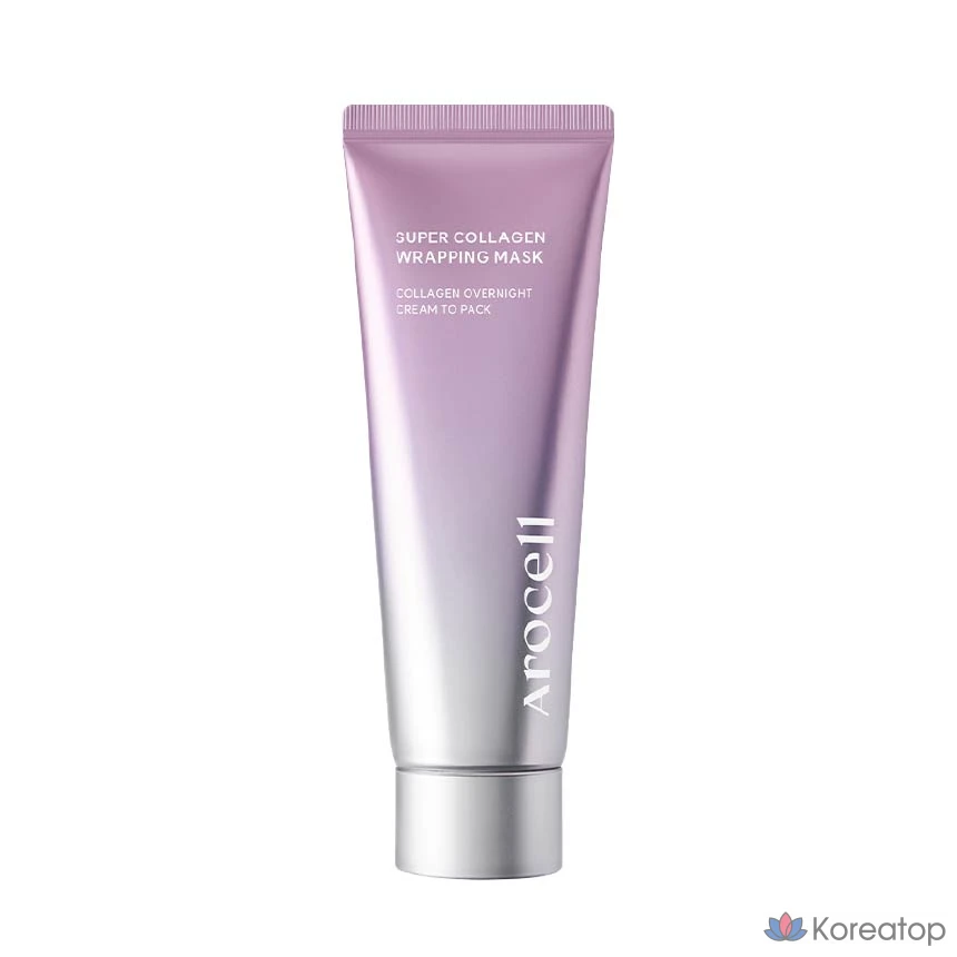 Обертывающая маска Arocell Super Collagen, 80 мл, Коллагеновая маска, 1 упаковка, 2 упаковки, фото 3
