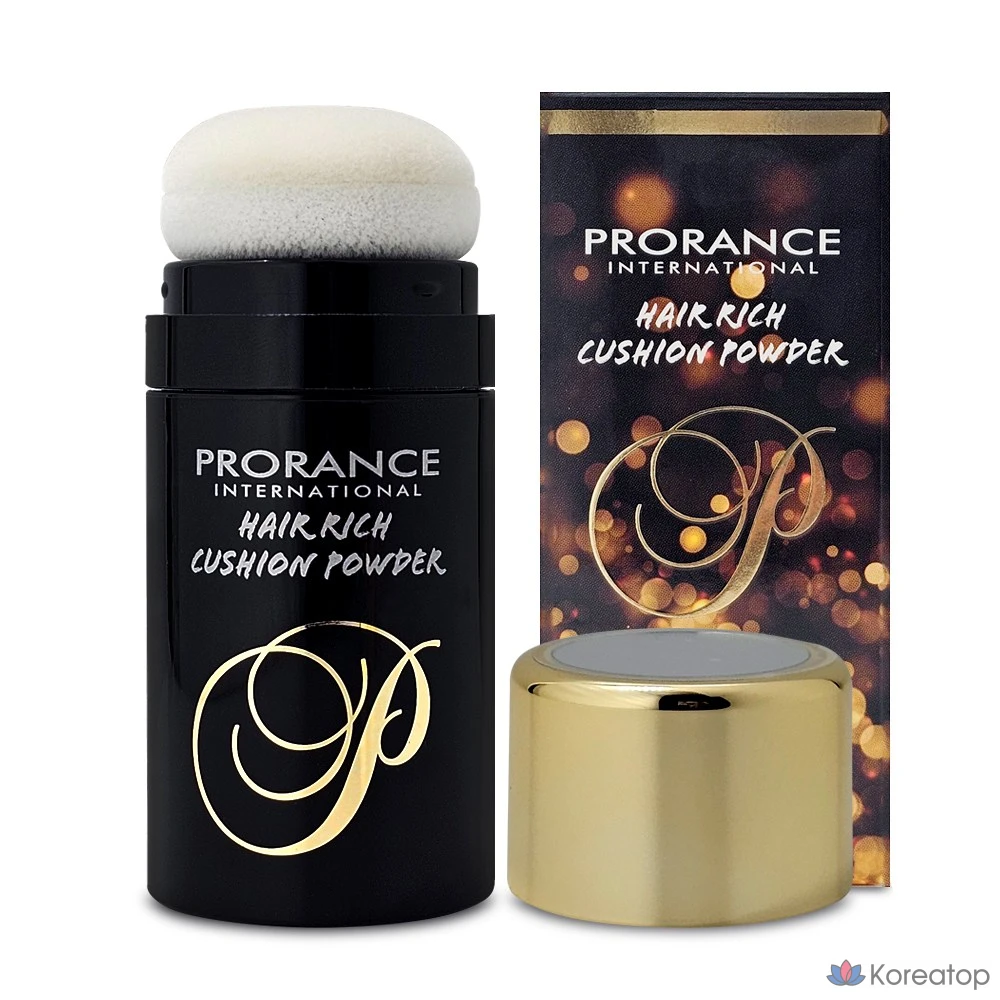 Пудра для волос Prorance Hair Rich Cushion Powder, коричневая, 1 шт.