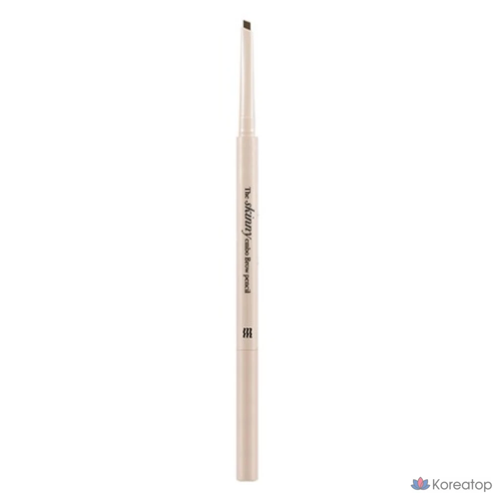 Карандаш для бровей MERZY the Skinny Embo, оттенок ASH SB3 пепельно-коричневый, 1 шт.