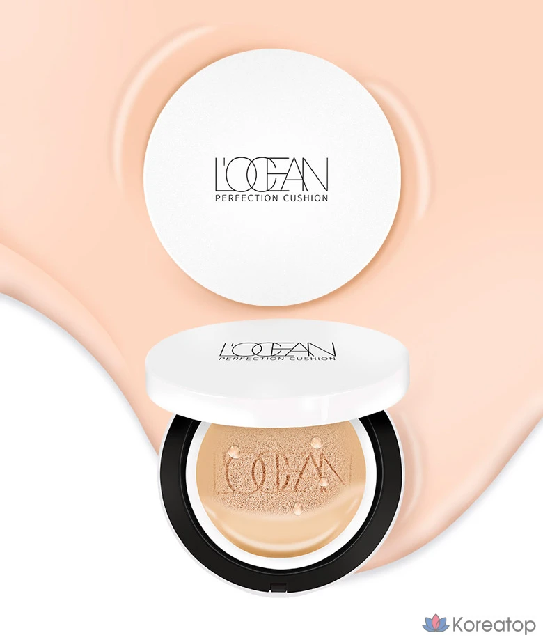 Тональный крем L'OCEAN Perfection Cushion Foundation, 25 г, № 23, цвет «Кафе латте», 1 шт., фото 3