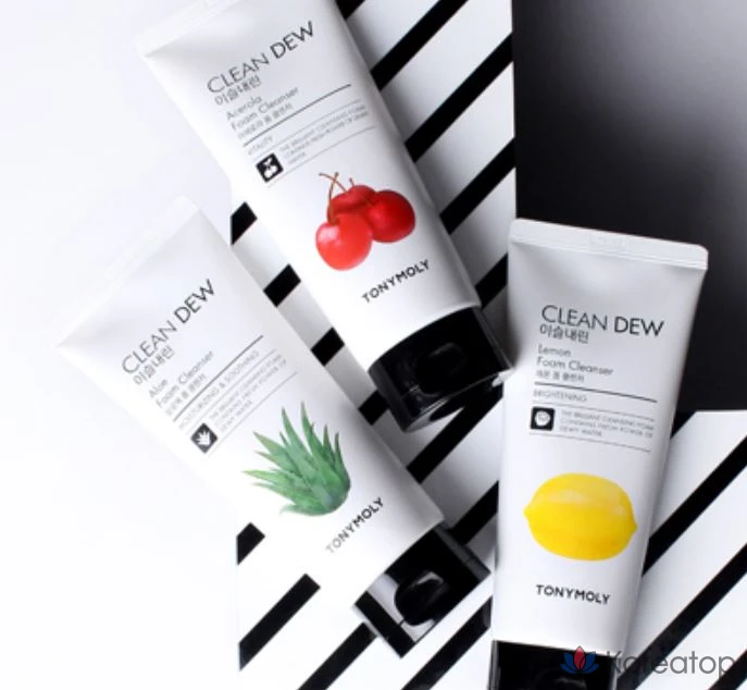 Пенка для умывания Tony Moly Dewy Aloe, 180 мл, 1 шт.