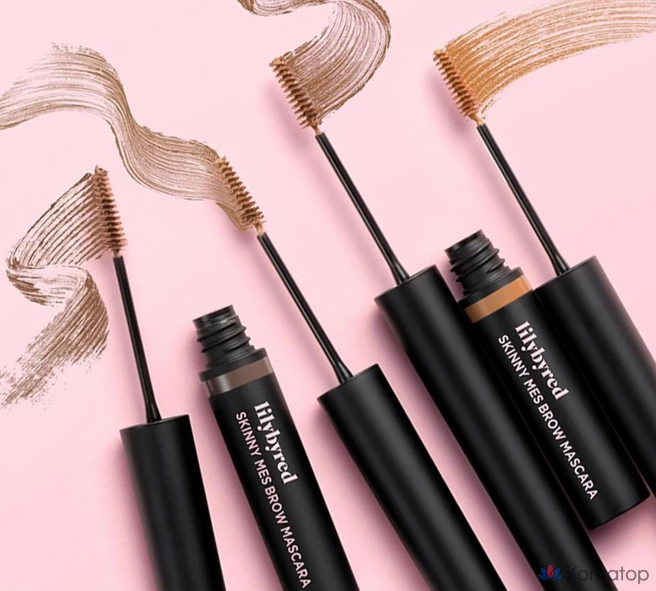 Тушь для бровей Lilybyred Skinny Mass Brow Mascara, 3,5 г, серо-коричневый, 1 шт., фото 8