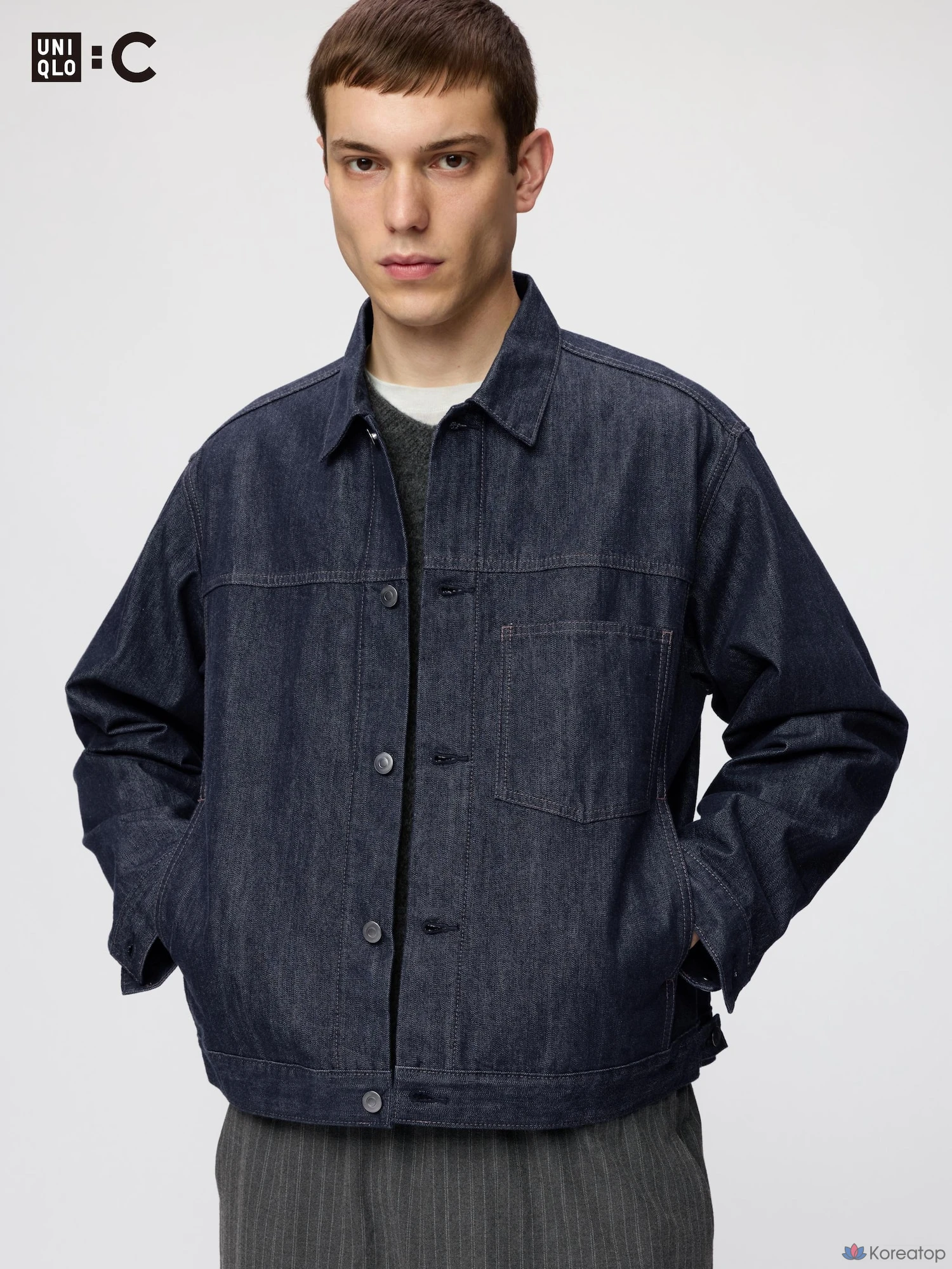 Джинсовая куртка Uniqlo Denim Trucker Jacket