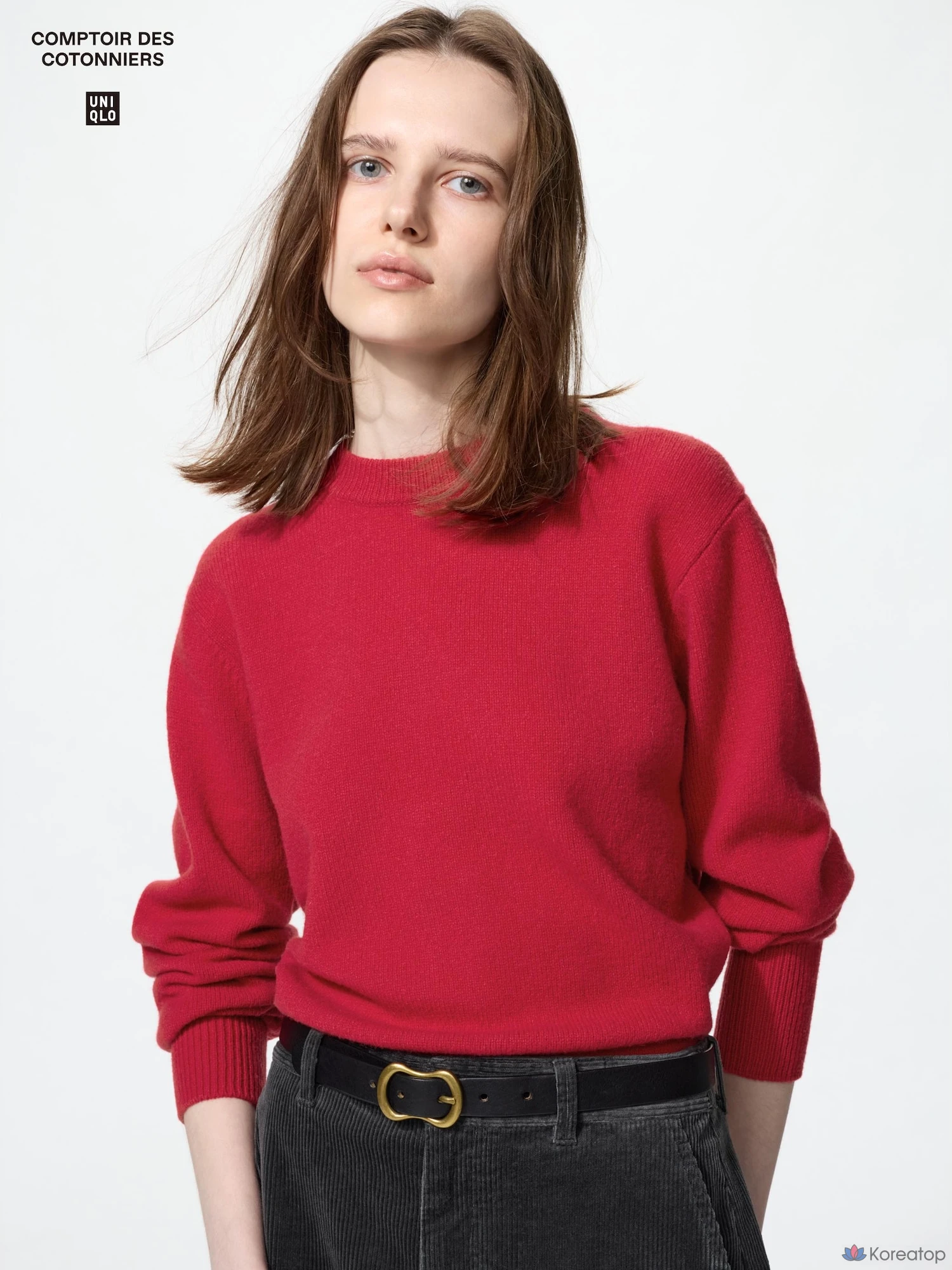Свитер Uniqlo Lambswool Crew Neck