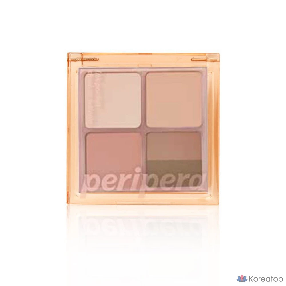 Палитра теней Peripera Ink Pocket Shadow Palette 004 Mute, 1 шт.