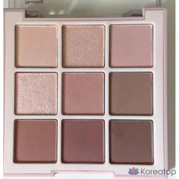 Палитра теней Dasique, оттенок 23 Summer Coral, 1 шт.