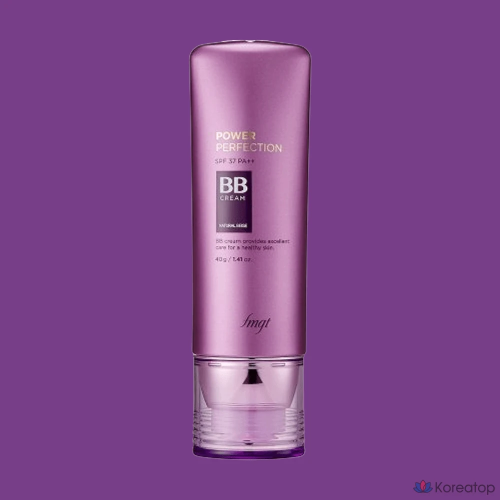 BB-крем The Face Shop Power Perfection с отбеливающим эффектом, V201, 40 г, 1 шт.