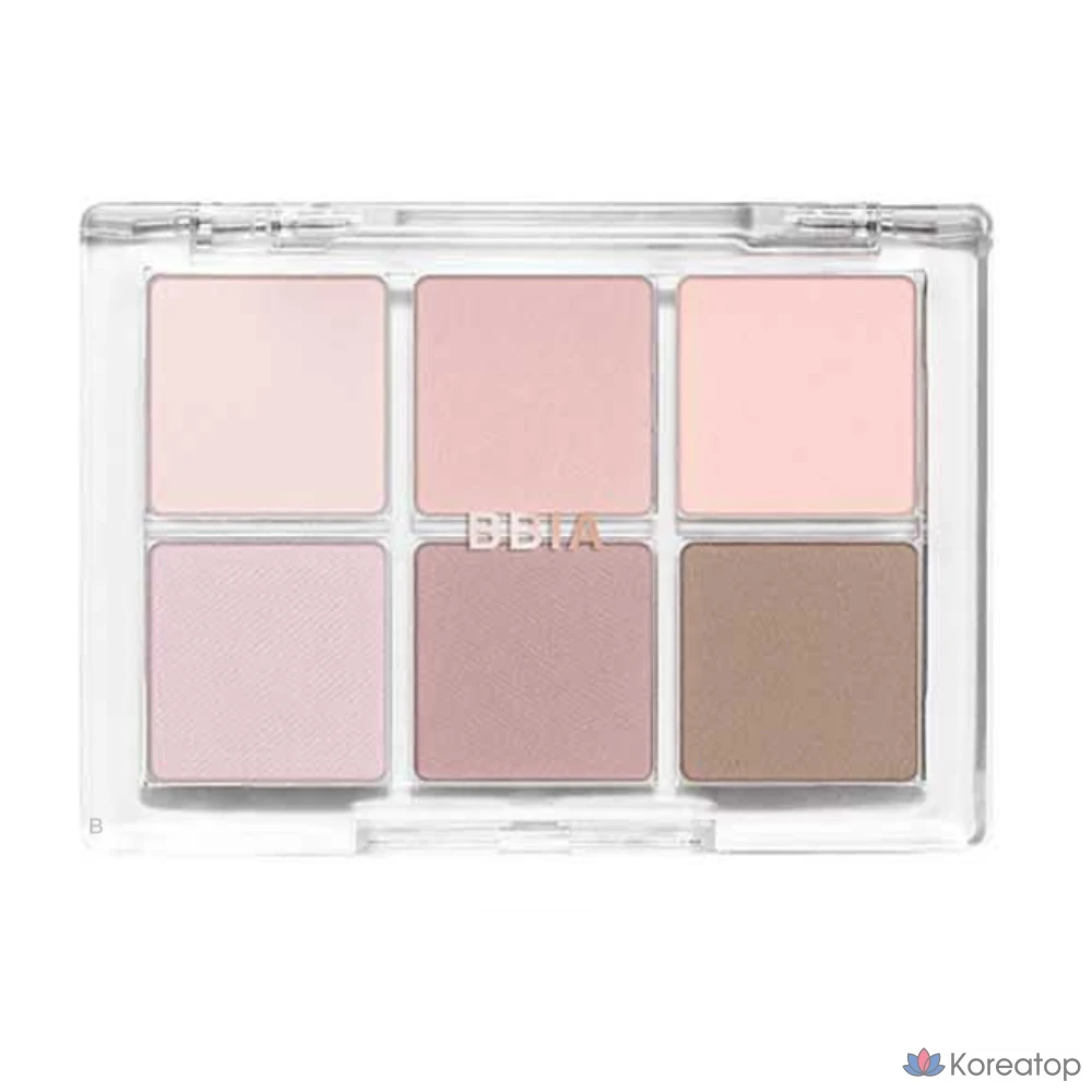 Палетка теней для век BBIA Ready to Wear Eye Palette, 5 г, 06 COOL STANDARD, 1 шт.