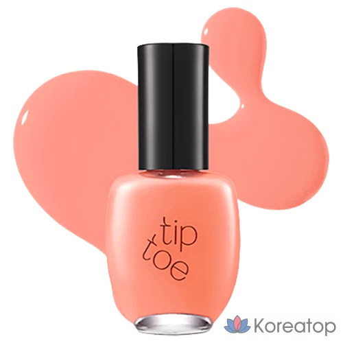 Лак для ногтей Tip Toe Andante, 213 Персиковый сорбет, 10 мл, 1 шт.