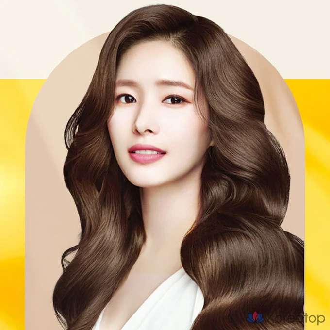 Краска для волос Mise en Scene Shining Essence, 8 г, светло-коричневый цвет, 1 шт., фото 4