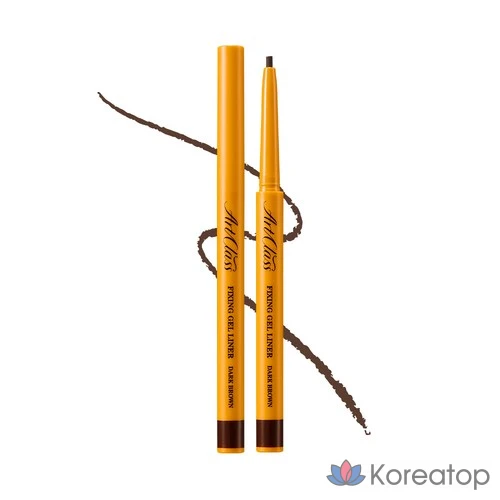 Гелевая подводка для глаз Too Cool For School Art Class Fixing Gel Liner, 0.15g, темно-коричневый, 1 шт.