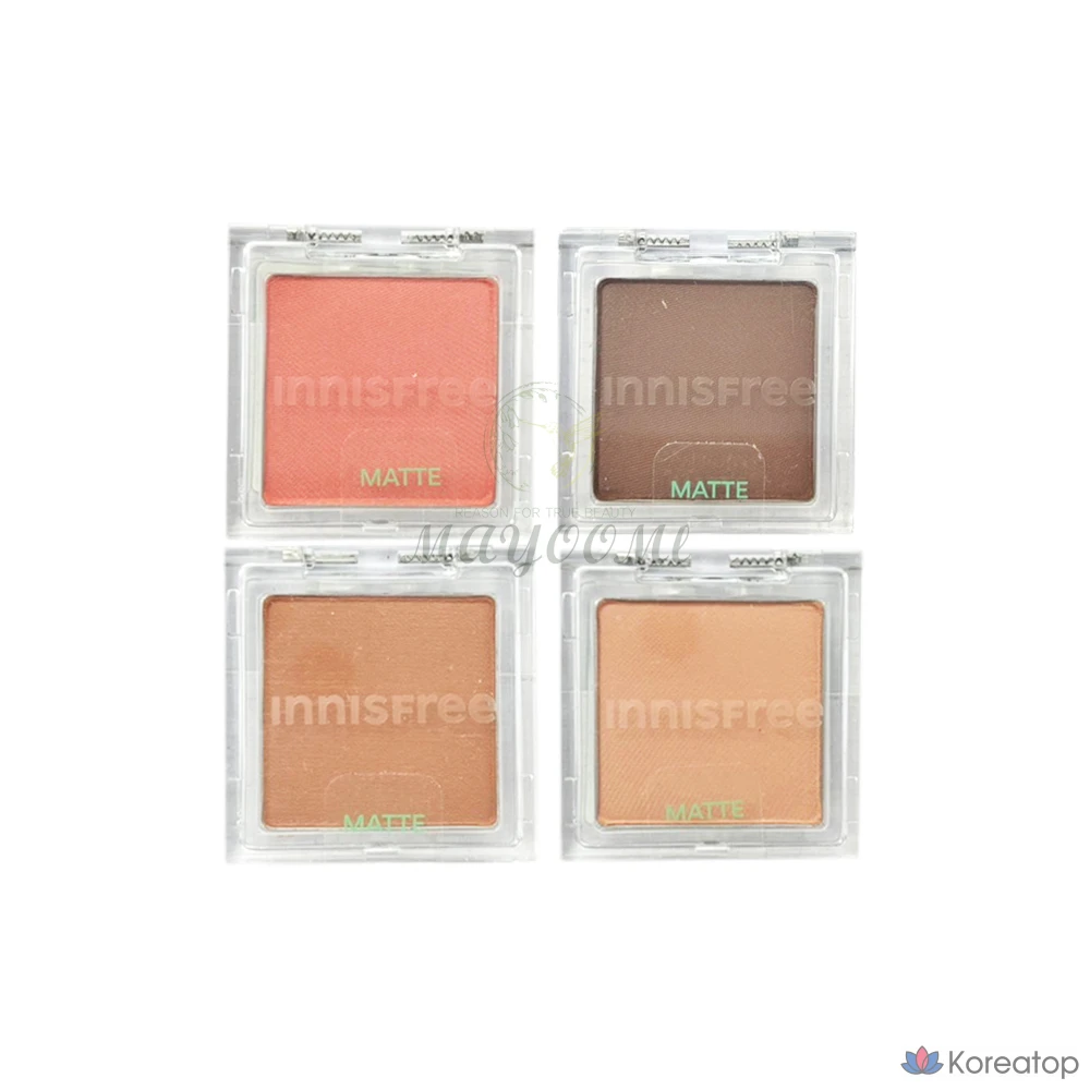 Матовые тени для век Innisfree, 1,5~2,2 г, матовый оттенок № 19, 1 шт.