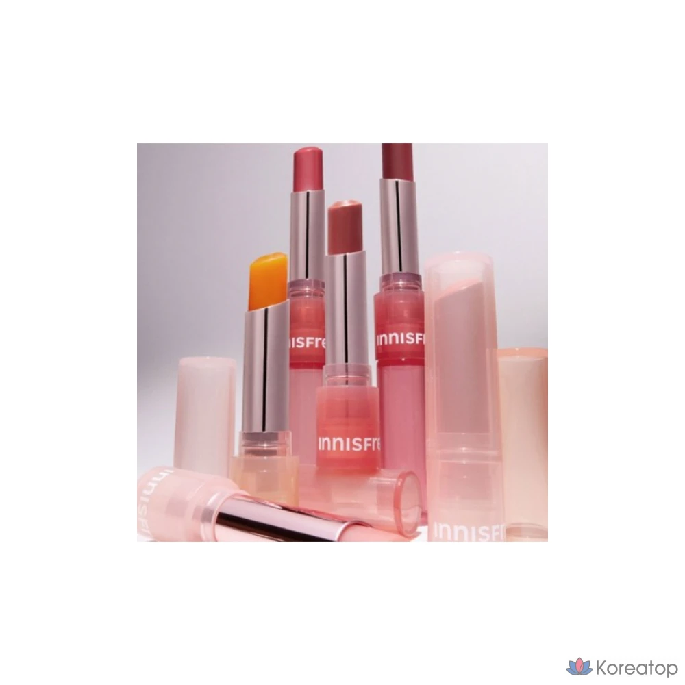 Бальзам для губ Innisfree Dewy Tint, 3,2 г, оттенок Power Cherry, 1 шт.