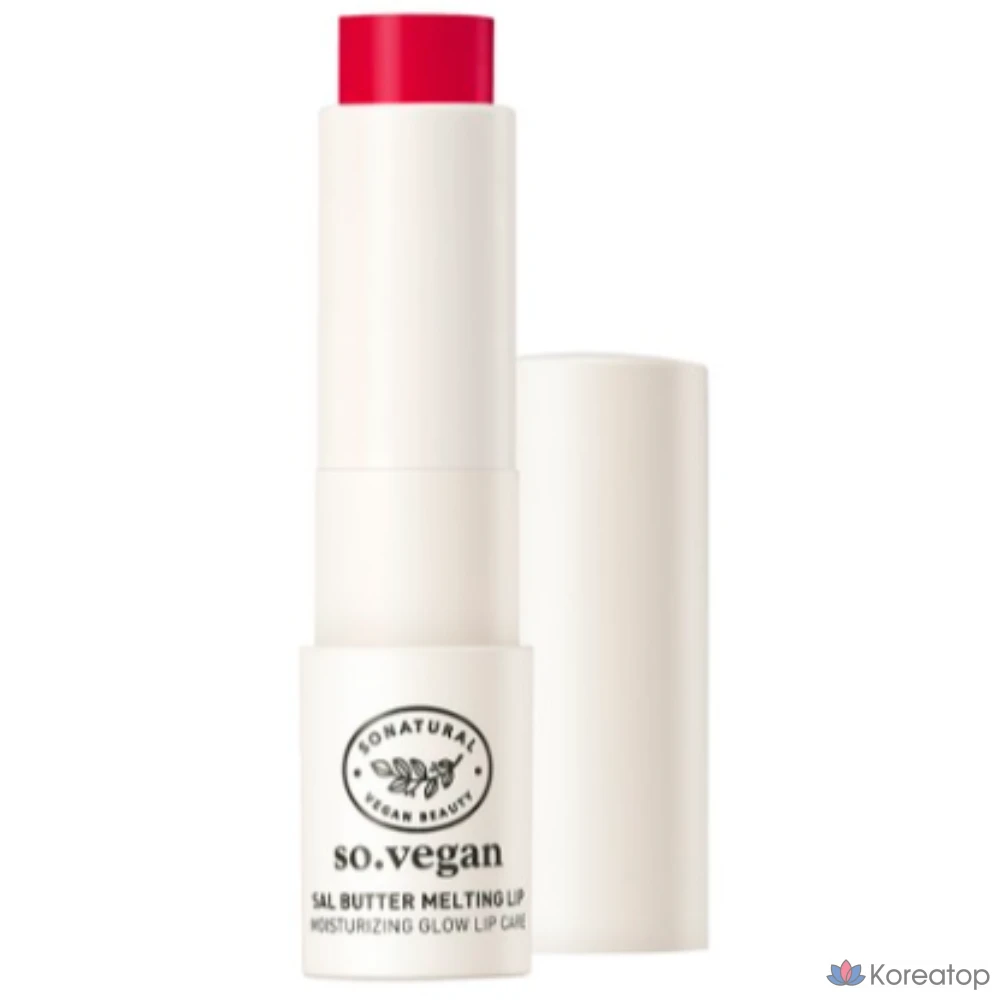Бальзам для губ So Natural Sal Butter Melting Lip Balm, 05 APPLE Clear Apple, 3,8 г, 1 шт.
