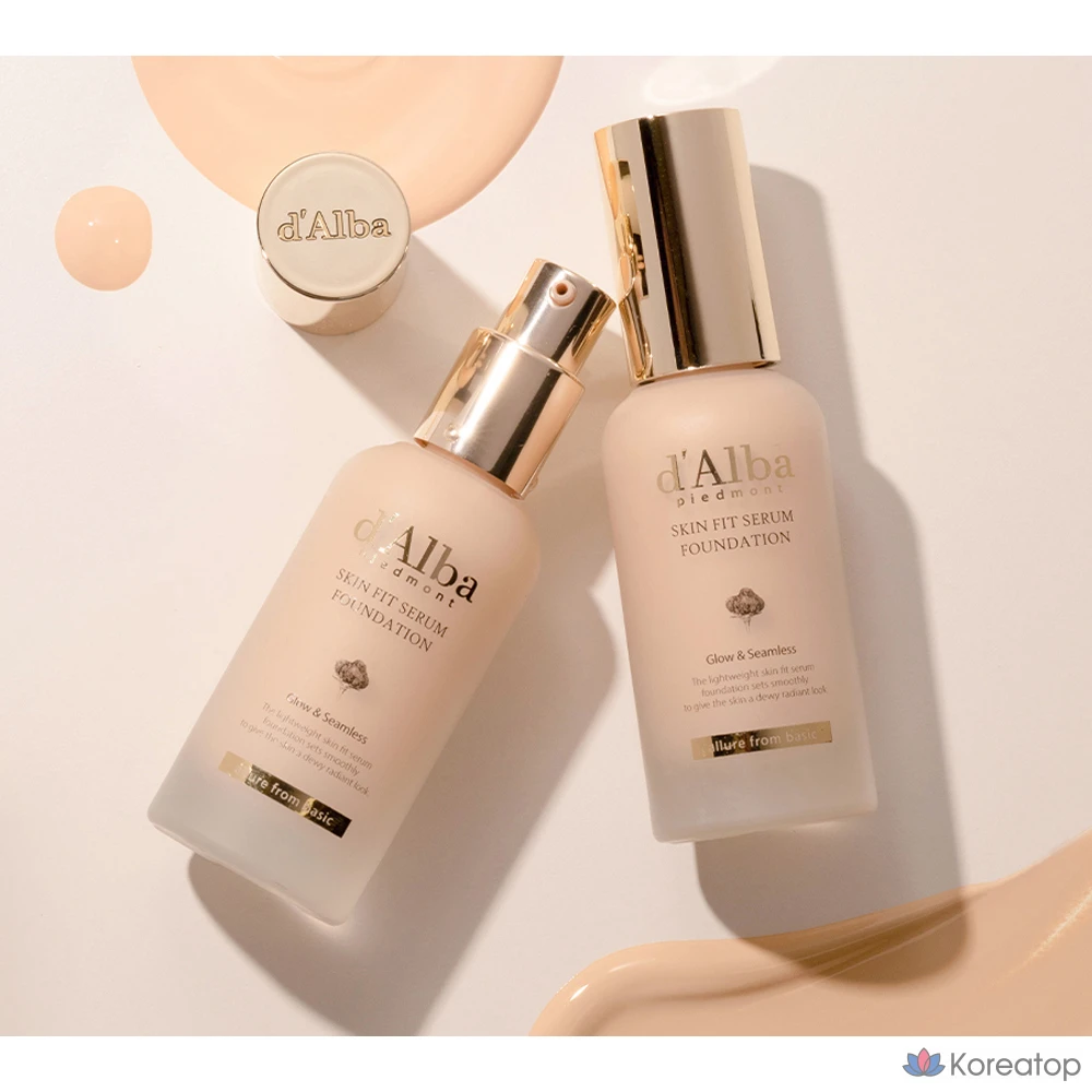 Тональная сыворотка D'alba Skin Fit, 30 мл, 1 шт., № 23, фото 8