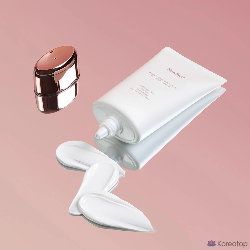 Отбеливающий крем для лица Wonjin Whitening Milky Berry Tone-Up Cream, на молочной основе, 50 мл, 1 шт.