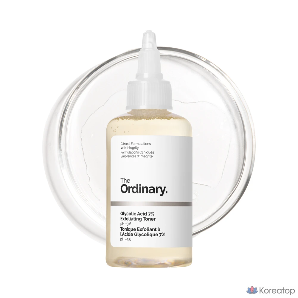Отшелушивающий тоник с 7% гликолевой кислотой от The Ordinary, 100 мл, 1 шт.