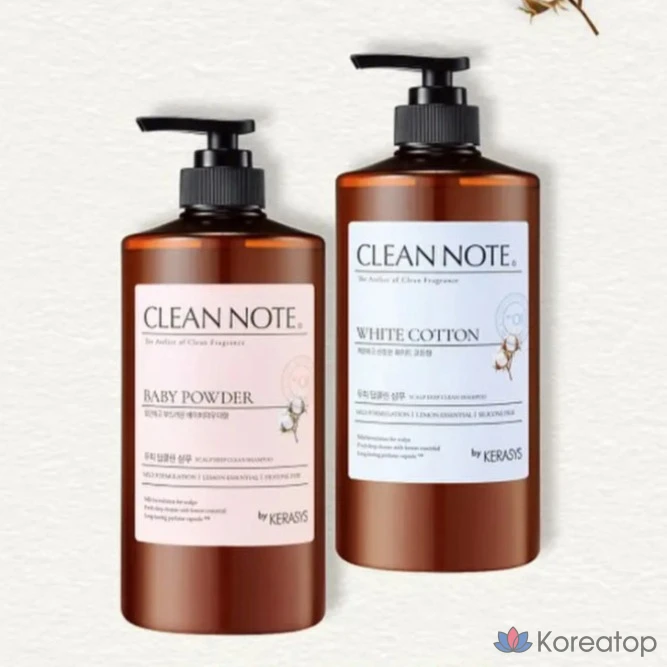 Шампунь KeraSys Clean Note White Cotton, 800 мл, 1 шт.