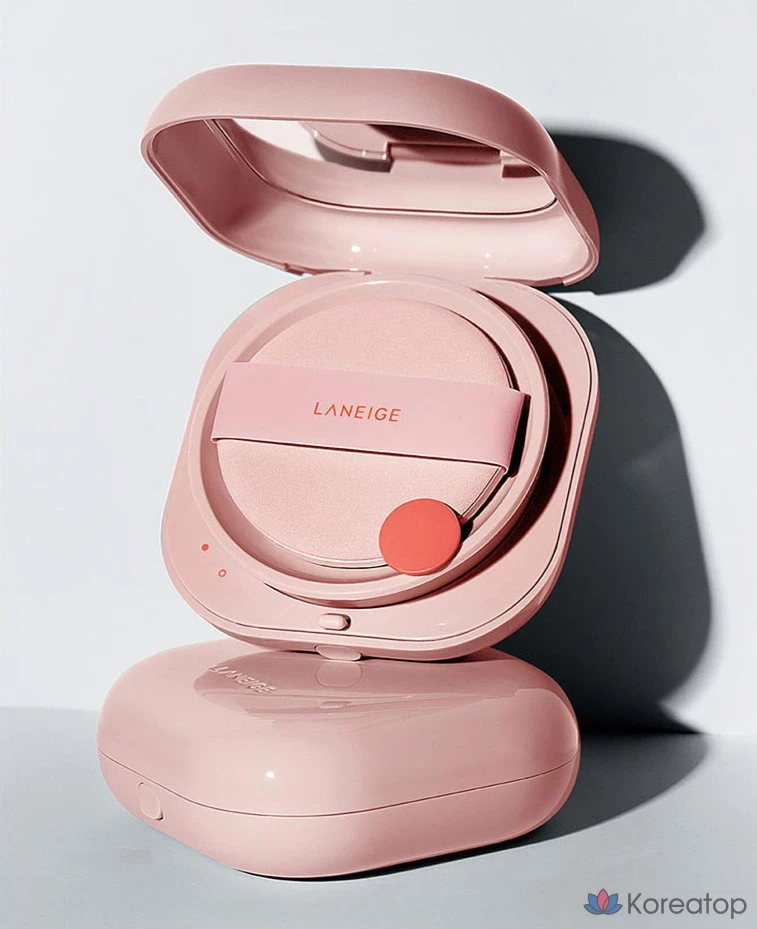 Тональный крем Laneige NEW Glow Neo Cushion Foundation, 15 г, оттенок 21C1 Cool Beige, 1 шт., фото 8