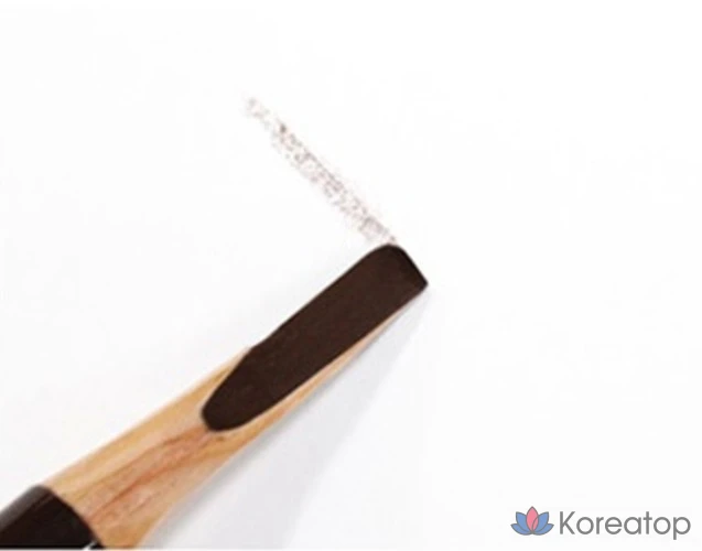 Карандаш для бровей Mqny New York My Strong, 1,2 г, серо-коричневый, 1 шт., фото 4