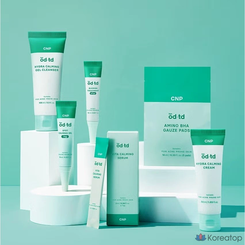 Успокаивающий гель для точечного нанесения CNP Cha &amp; Park Bye od-td, 10 мл, 1 шт.